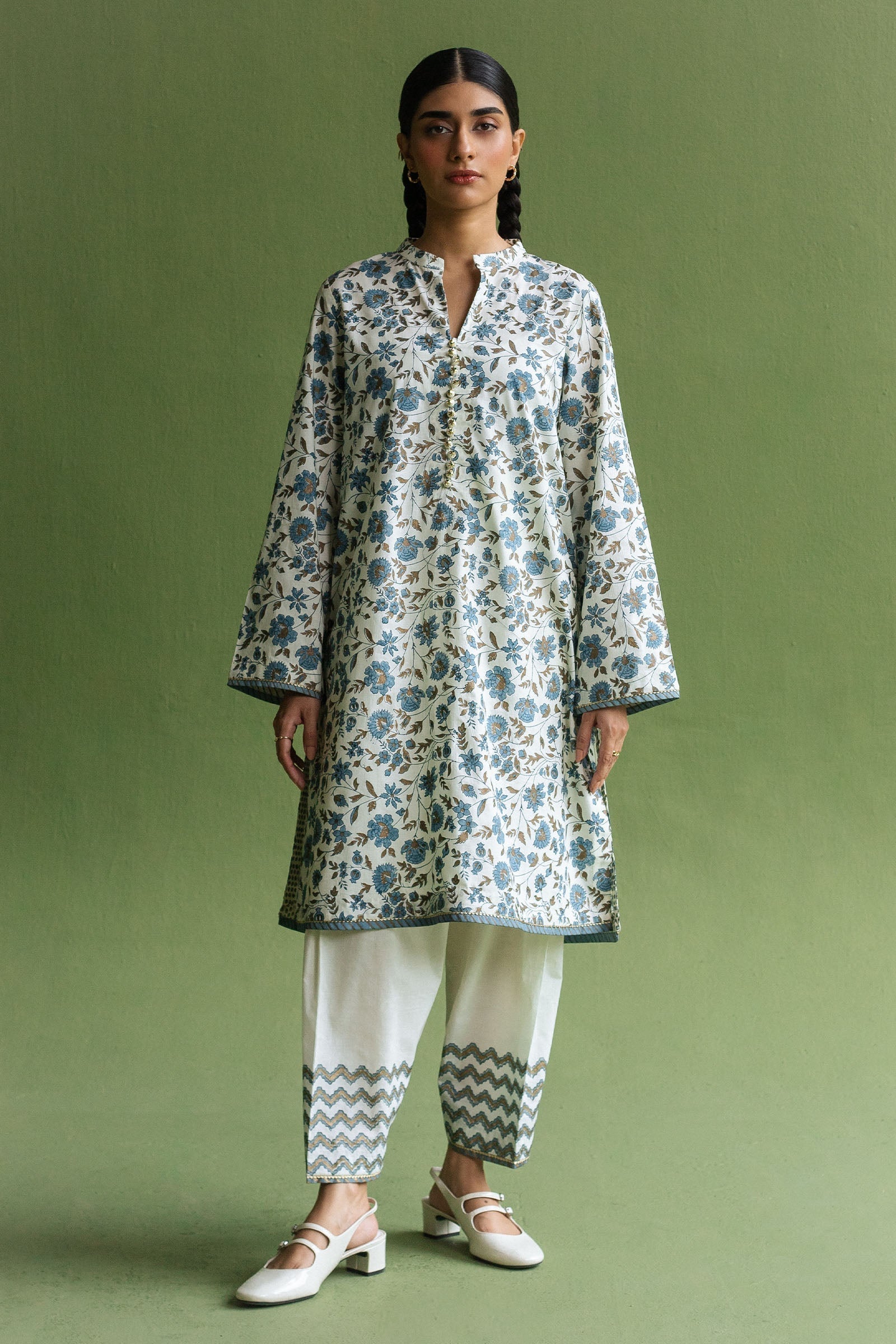 Zara Shahjahan | Handcrafted Suits | ZHC-051 -  Zara Shahjahan Luxury - Original Designer Dress - House of Maryam