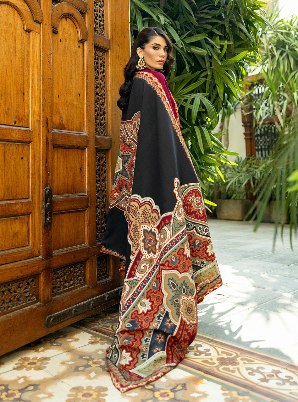 Zainab Chottani | Winter Shawls 24 |  Sila -  Zainab Chottani Ladies Clothes - Original Designer Dress - House of Maryam
