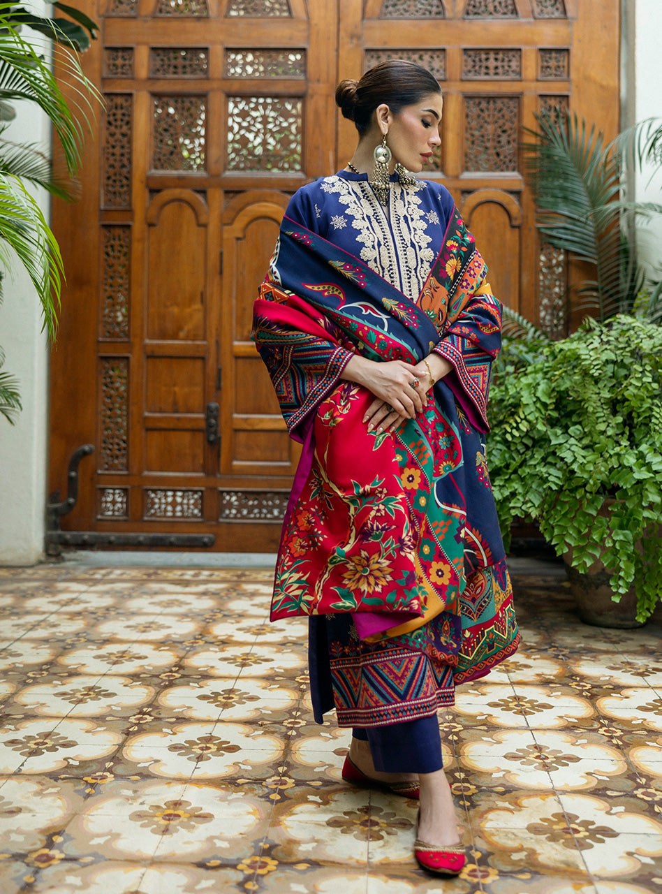 Zainab Chottani | Winter Shawls 24 |Maya -  Zainab Chottani Ladies Clothes - Original Designer Dress - House of Maryam