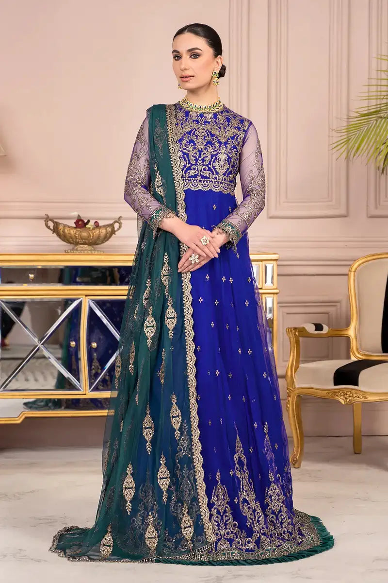 Zarif | Afreen Formals | ZA 09 ROYAL -  Zarif Formal - Original Designer Dress - House of Maryam
