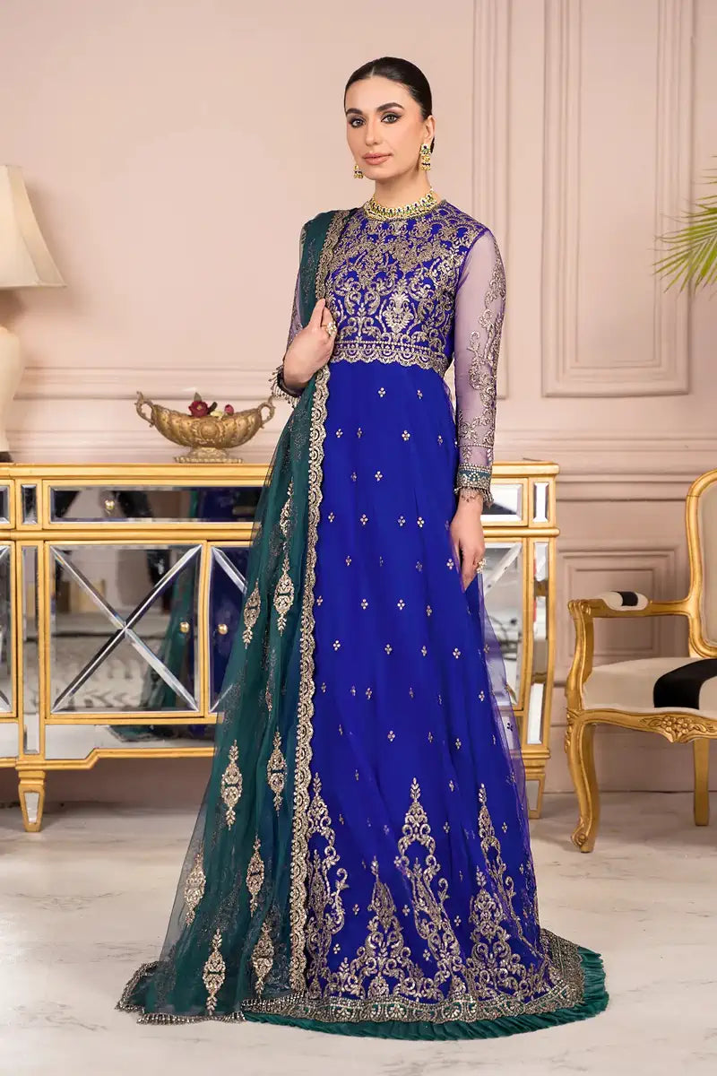 Zarif | Afreen Formals | ZA 09 ROYAL -  Zarif Formal - Original Designer Dress - House of Maryam