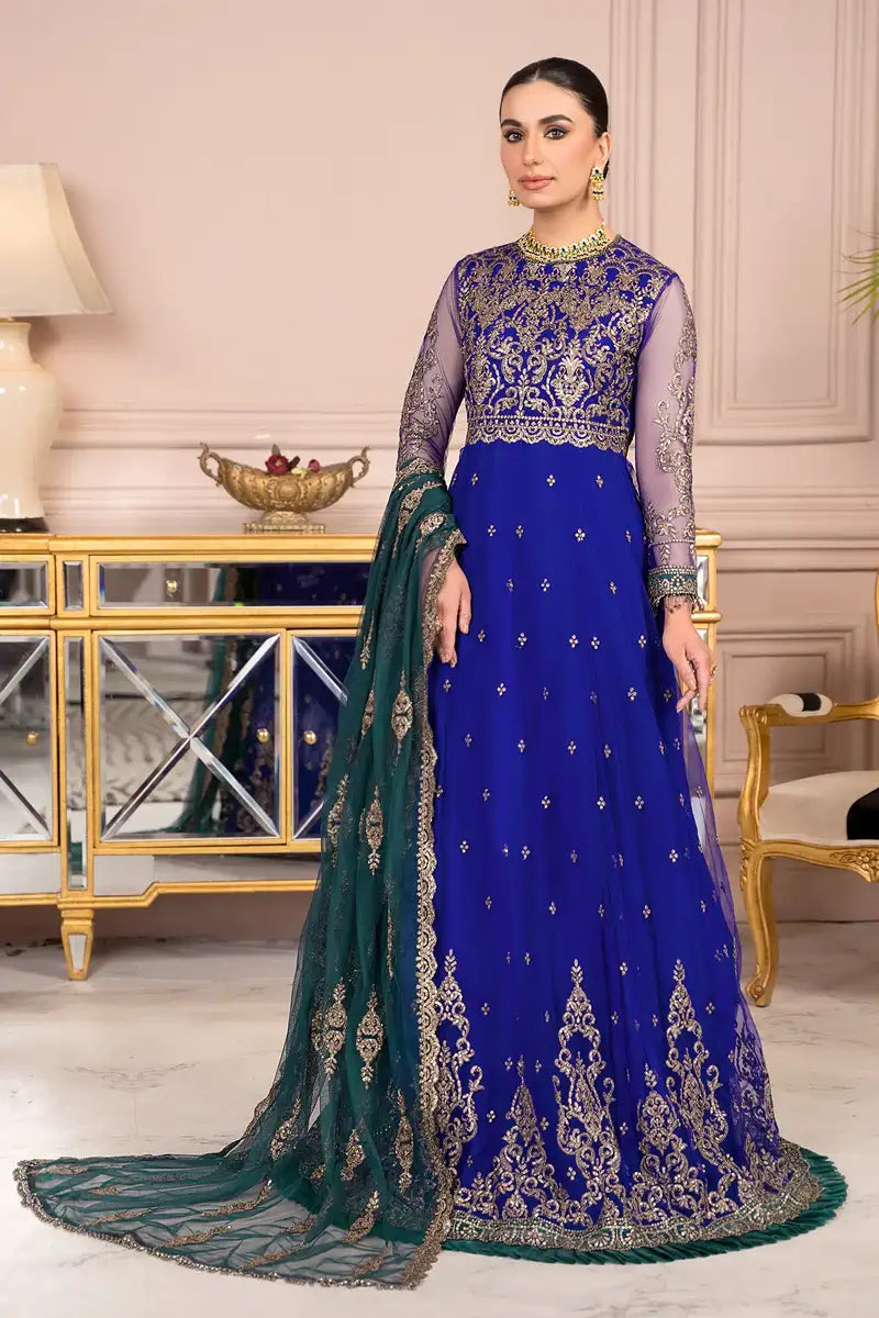 Zarif | Afreen Formals | ZA 09 ROYAL -  Zarif Formal - Original Designer Dress - House of Maryam