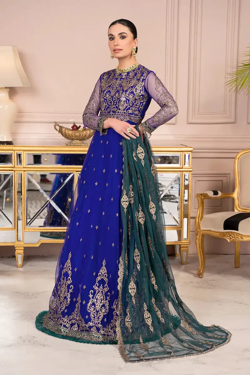 Zarif | Afreen Formals | ZA 09 ROYAL -  Zarif Formal - Original Designer Dress - House of Maryam