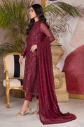 Zarif | Afreen Formals | ZA 04 MULBERRY -  Zarif Formal - Original Designer Dress - House of Maryam