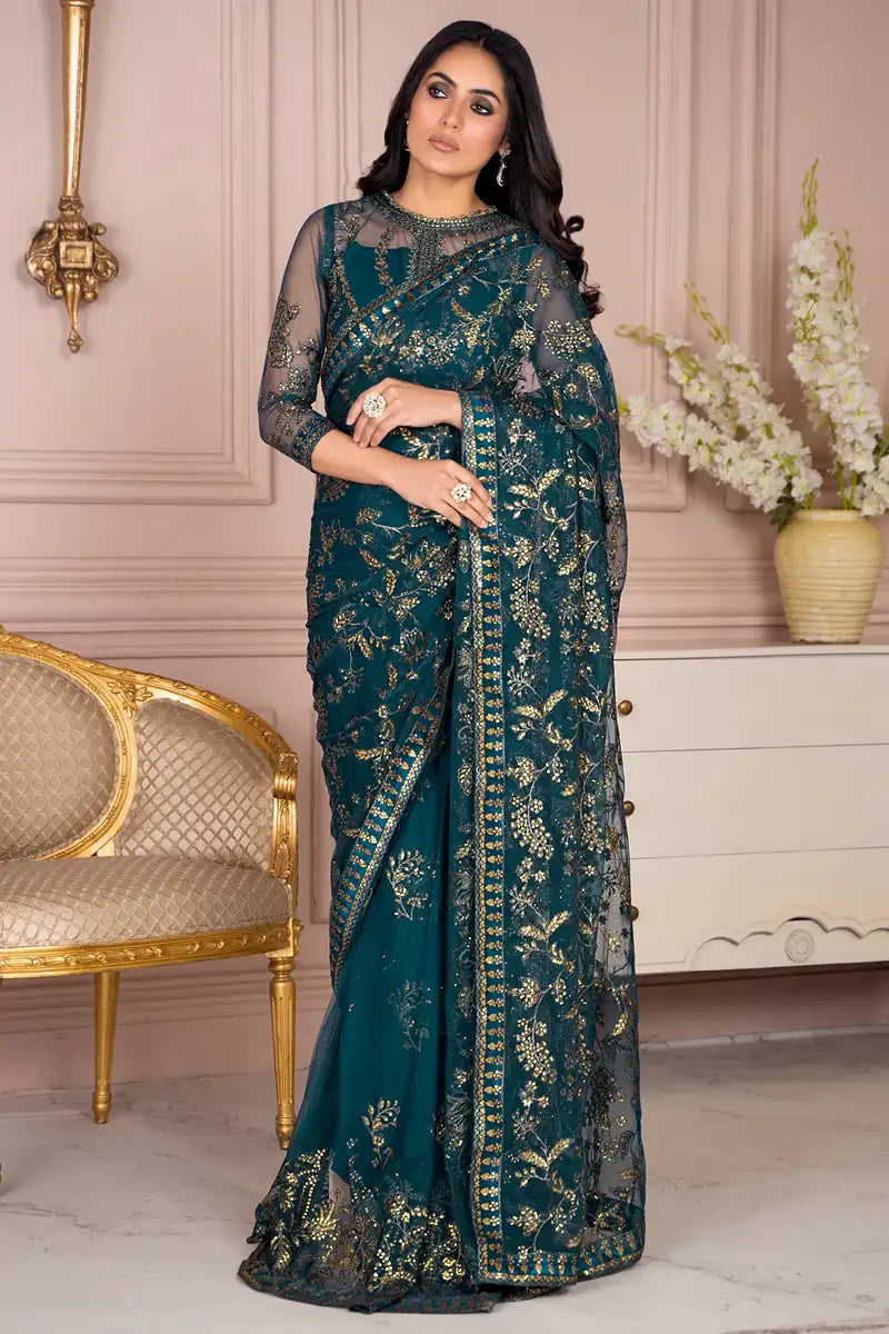 Zarif | Afreen Formals | ZA 01 EVERGREEN -  Zarif Formal - Original Designer Dress - House of Maryam