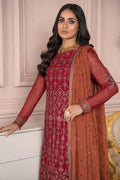 Zarif | Afreen Formals | ZA 08 GARNET -  Zarif Formal - Original Designer Dress - House of Maryam