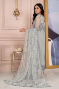 Zarif | Afreen Formals | ZA 02 STEEL GREY -  Zarif Formal - Original Designer Dress - House of Maryam