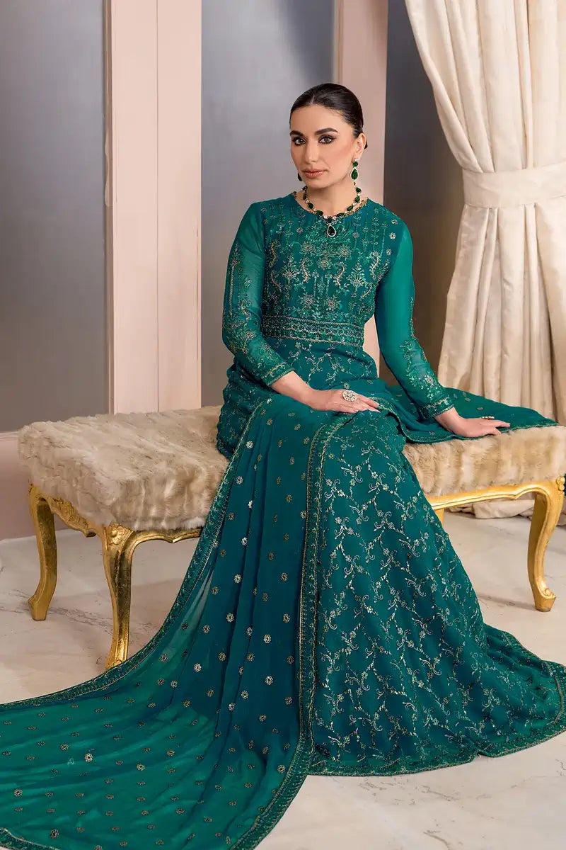 Zarif | Afreen Formals | ZA 07 TROPICAL -  Zarif Formal - Original Designer Dress - House of Maryam