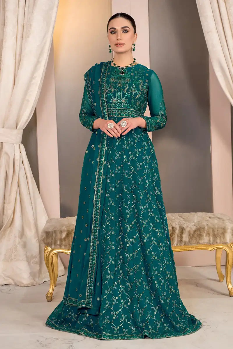 Zarif | Afreen Formals | ZA 07 TROPICAL -  Zarif Formal - Original Designer Dress - House of Maryam