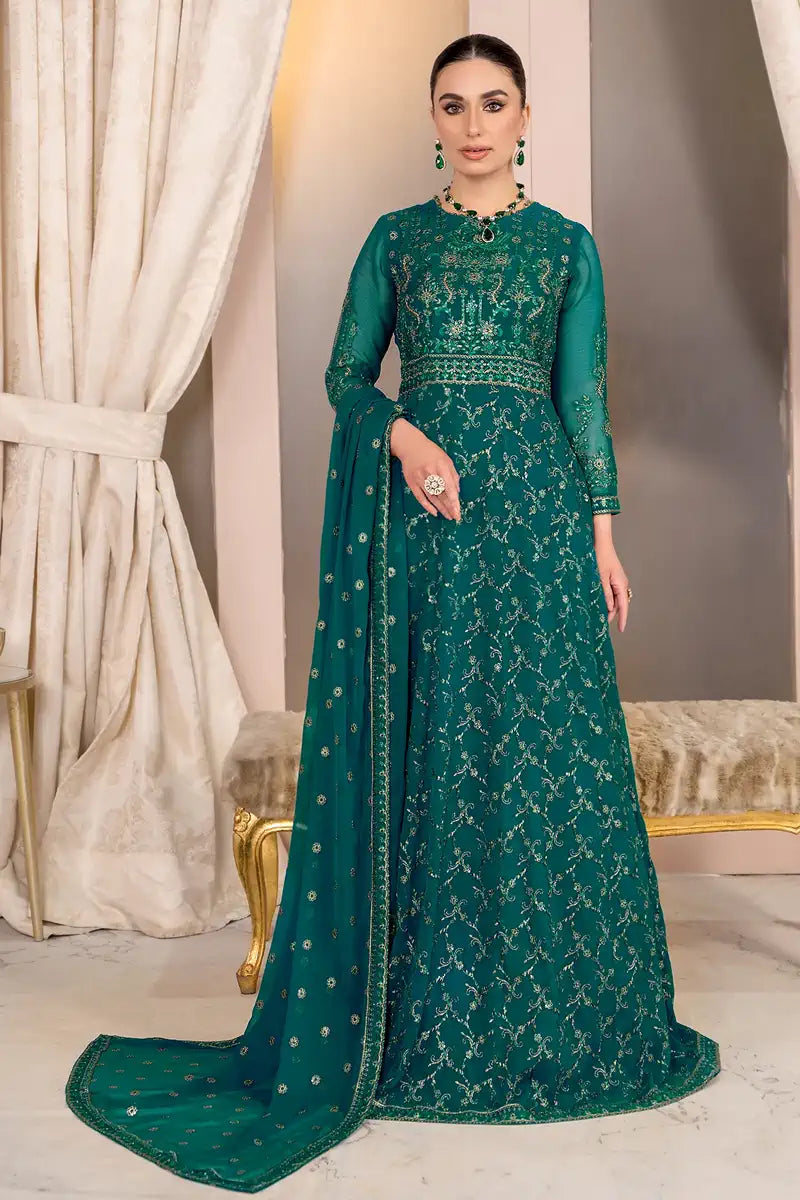 Zarif | Afreen Formals | ZA 07 TROPICAL -  Zarif Formal - Original Designer Dress - House of Maryam
