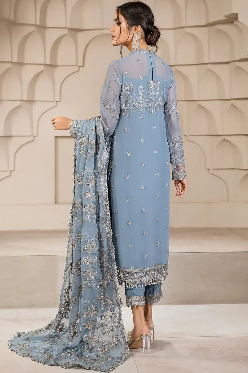 Zarif | Falak Formals | ZF 05 BLUE BELL -  Zarif Formal - Original Designer Dress - House of Maryam