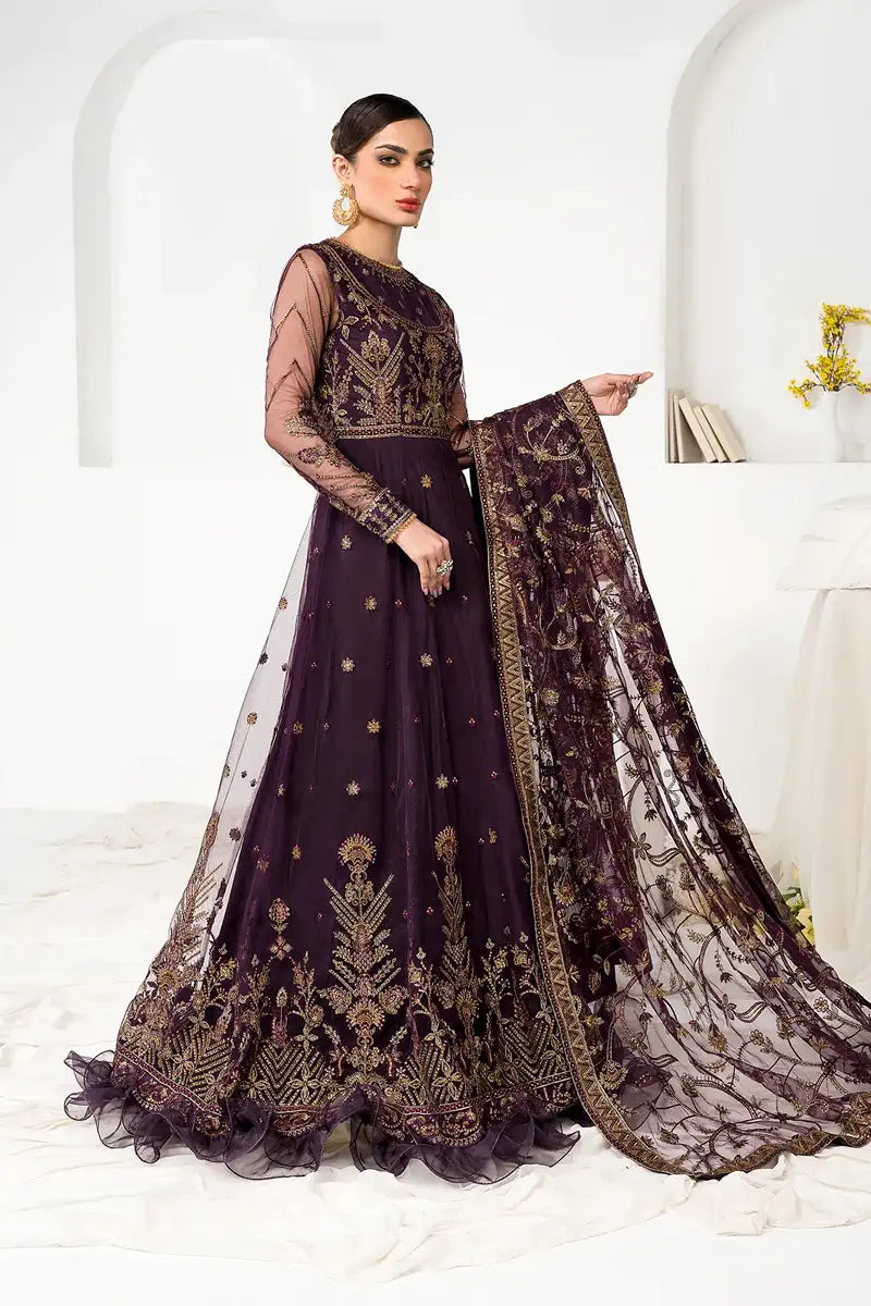 Zarif | LA CELESTE LUXURY Formals | ZLC 06 LAVENDER -  Zarif Formal - Original Designer Dress - House of Maryam