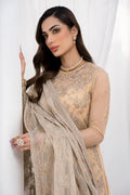 Zarif | LA CELESTE LUXURY Formals | ZLC 07 SAND GLOW -  Zarif Formal - Original Designer Dress - House of Maryam