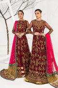 Zarif | LA CELESTE LUXURY Formals | ZLC 04 BURNT ROSE -  Zarif Formal - Original Designer Dress - House of Maryam
