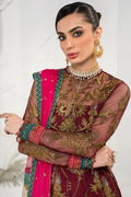 Zarif | LA CELESTE LUXURY Formals | ZLC 04 BURNT ROSE -  Zarif Formal - Original Designer Dress - House of Maryam
