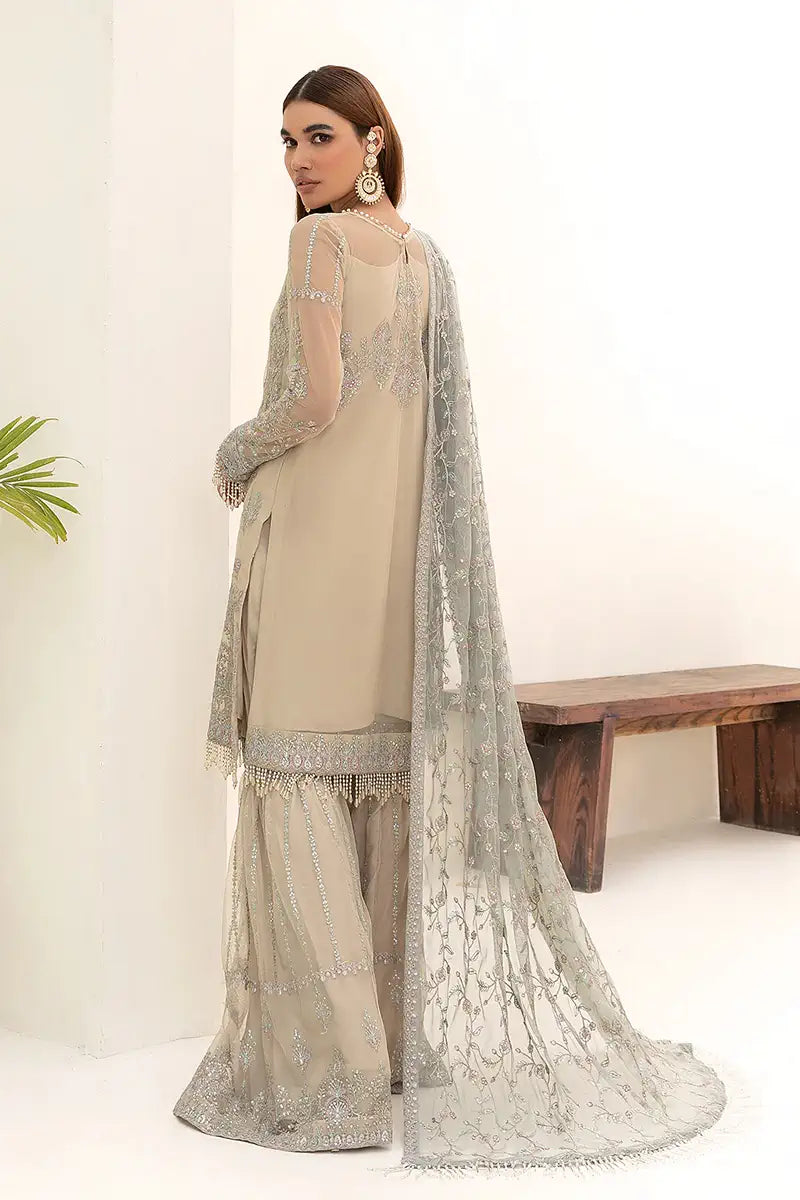 Zarif | Nazneen Formals | ZN 04 MOON LIGHT -  Zarif Formal - Original Designer Dress - House of Maryam