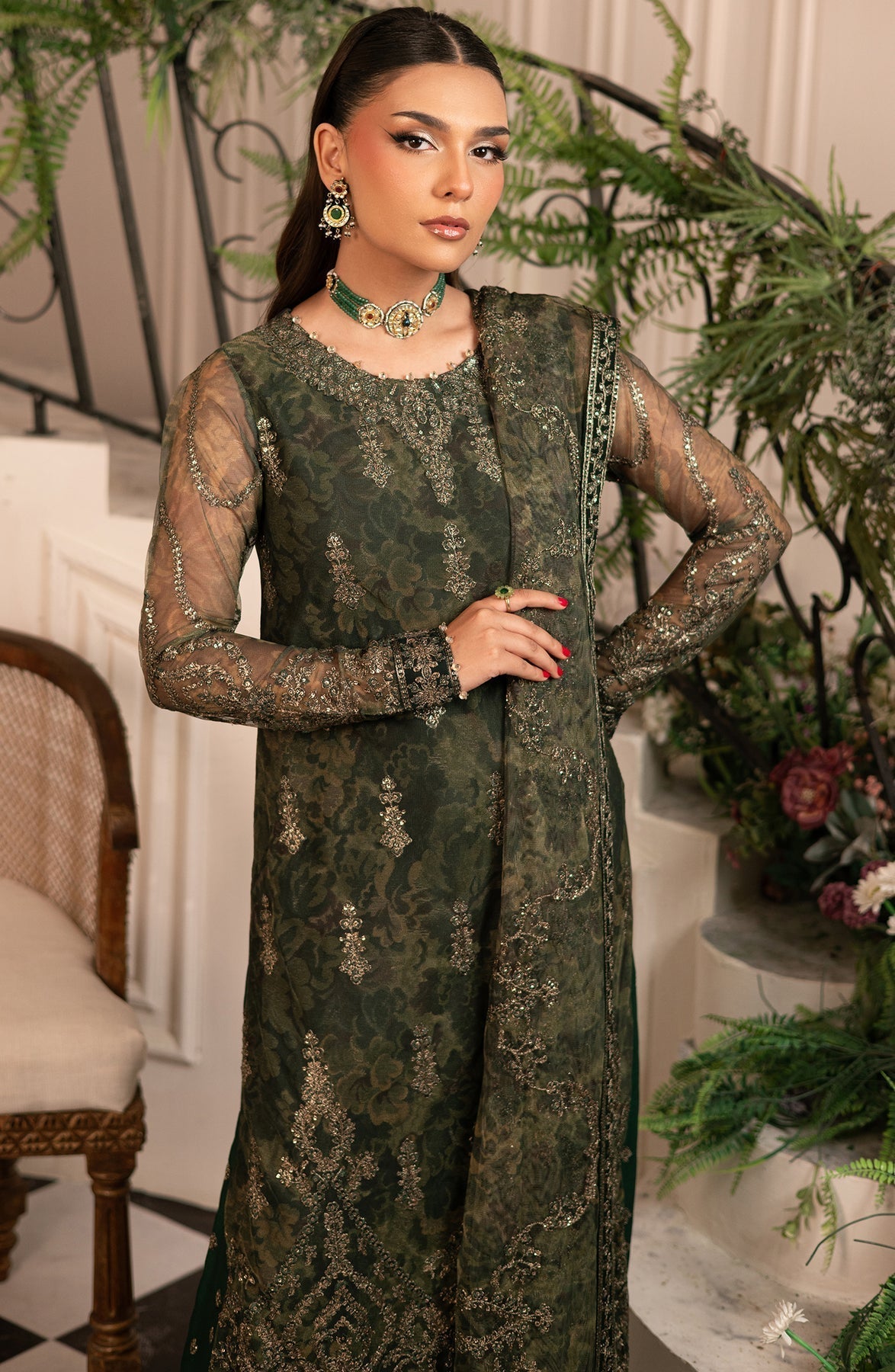 Zarif | Inayat Wedding Formals |  ZRI 06 FITOOR -  Zarif Ladies Clothes - Original Designer Dress - House of Maryam