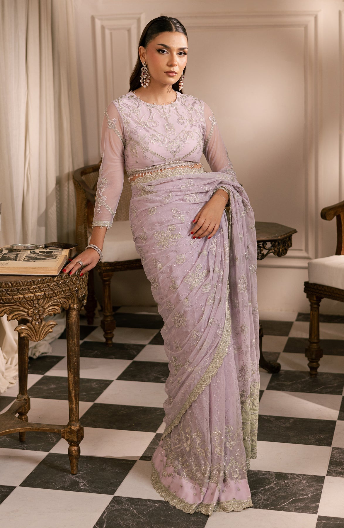 Zarif | Inayat Wedding Formals |  ZRI 03 MAНТААВ -  Zarif Ladies Clothes - Original Designer Dress - House of Maryam