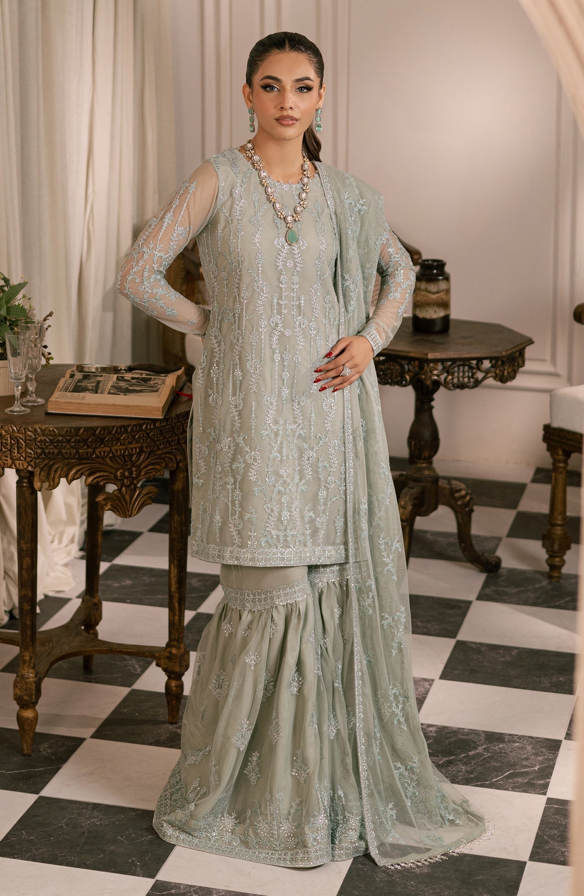Zarif | Inayat Wedding Formals |  ZRI 02 GULZAAR -  Zarif Ladies Clothes - Original Designer Dress - House of Maryam