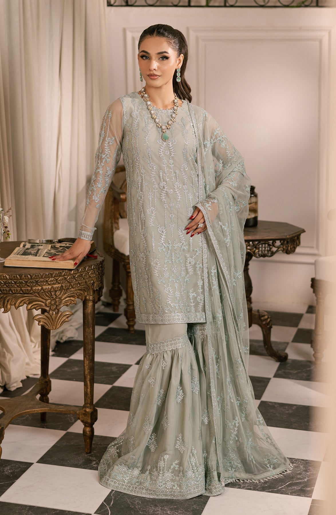 Zarif | Inayat Wedding Formals |  ZRI 02 GULZAAR -  Zarif Ladies Clothes - Original Designer Dress - House of Maryam