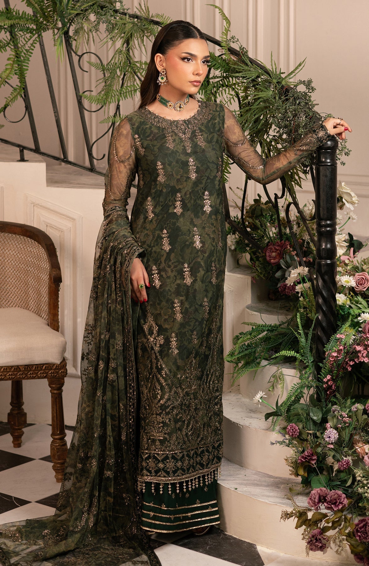 Zarif | Inayat Wedding Formals |  ZRI 06 FITOOR -  Zarif Ladies Clothes - Original Designer Dress - House of Maryam