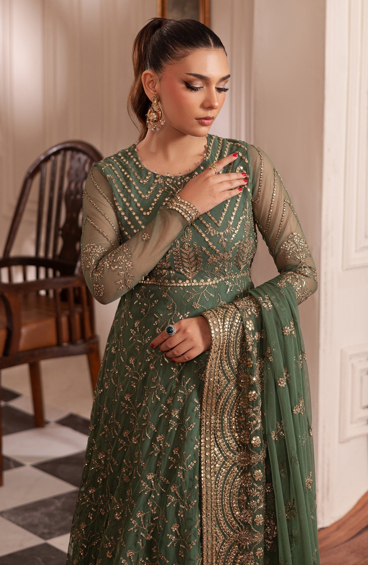 Zarif | Inayat Wedding Formals |  ZRI 04 SHABAB -  zarif Ladies Clothes - Original Designer Dress - House of Maryam