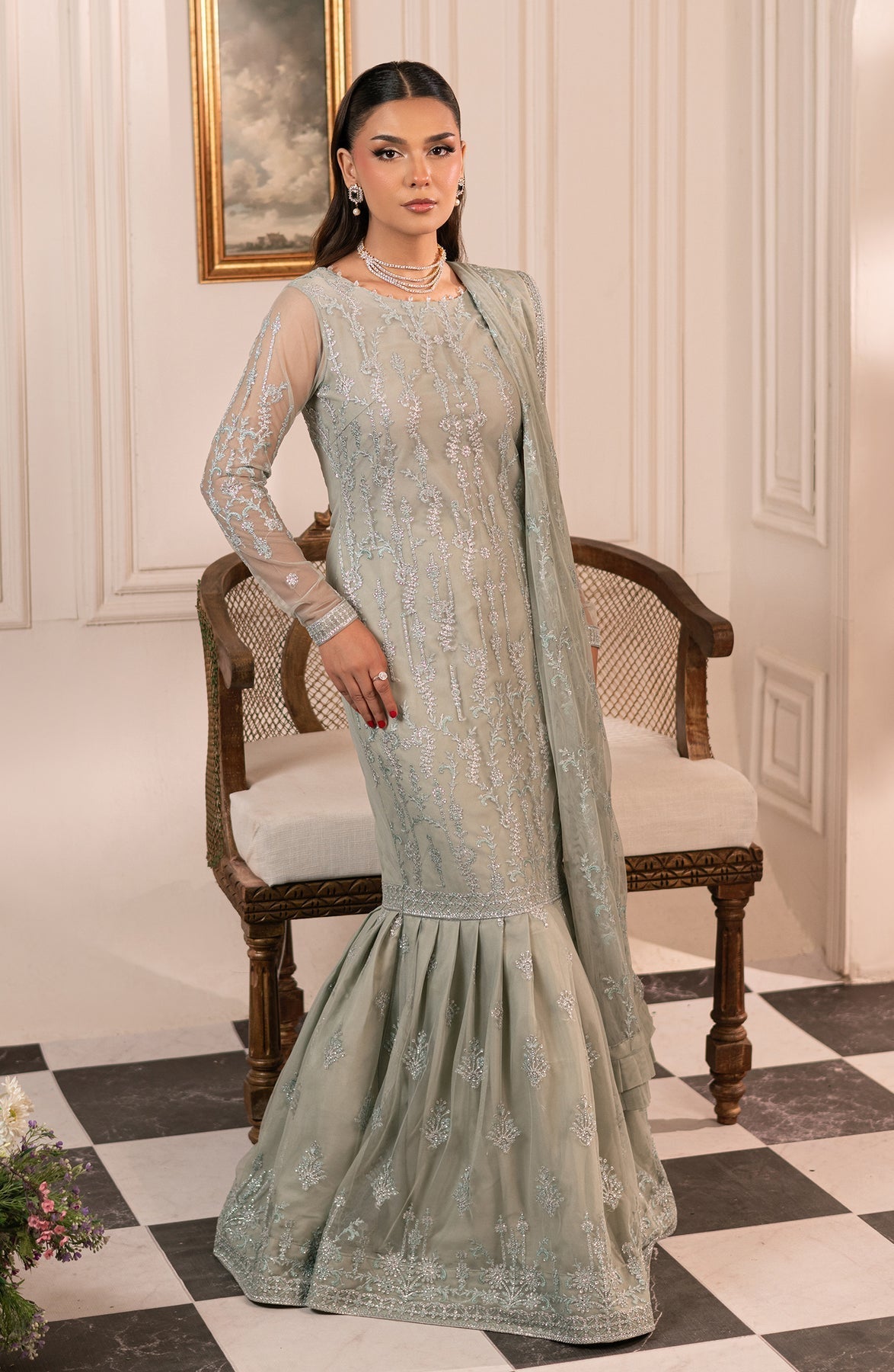Zarif | Inayat Wedding Formals |  ZRI 02 GULZAAR -  Zarif Ladies Clothes - Original Designer Dress - House of Maryam