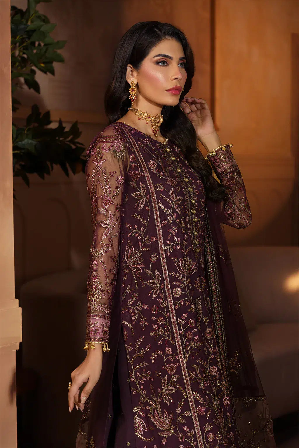 Zarif | Nauroz Festive Formals | ZFN 05 AARZOO -  Zarif Formal - Original Designer Dress - House of Maryam