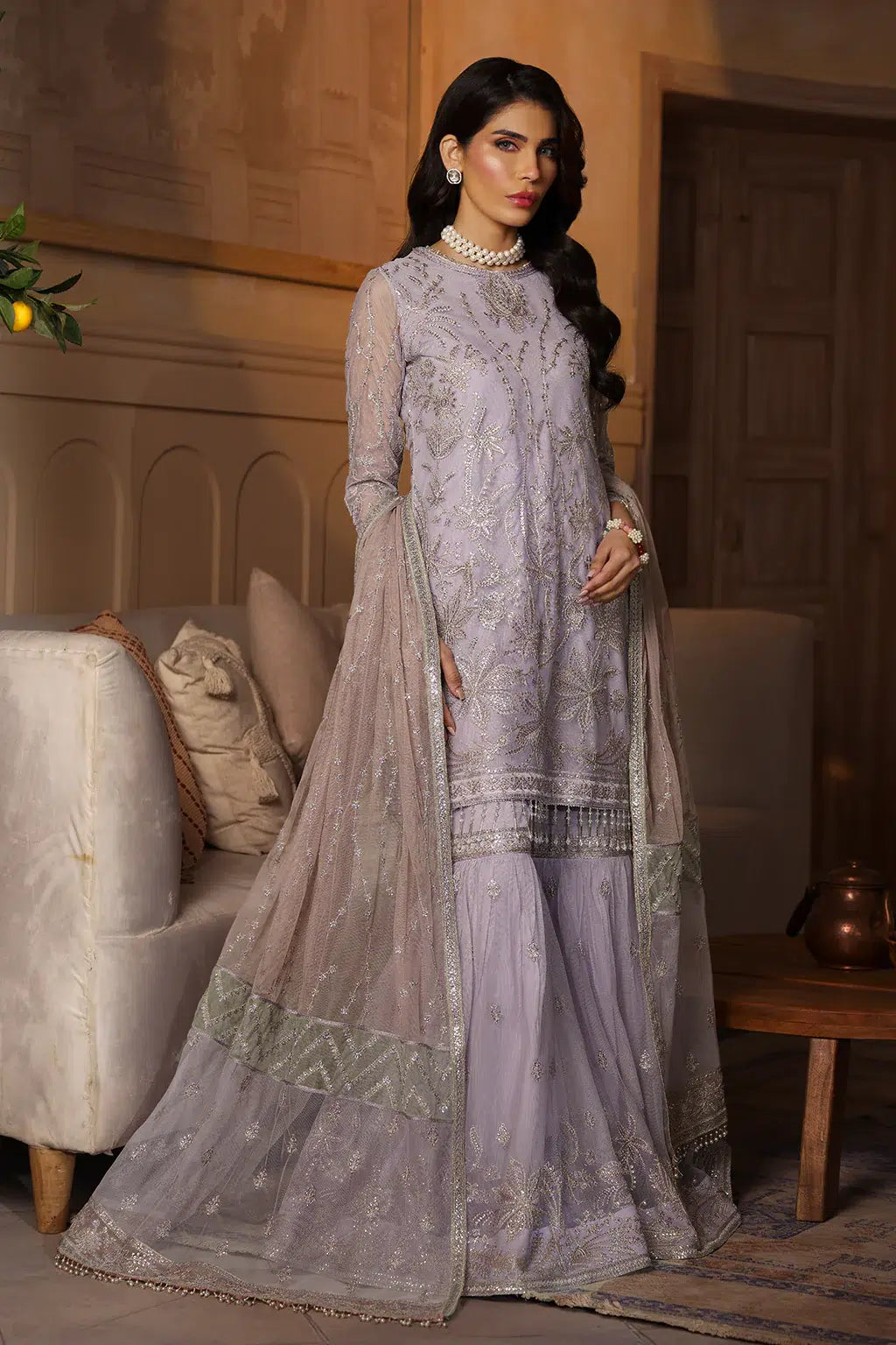 Zarif | Nauroz Festive Formals | ZFN 07 MEHER -  Zarif Formal - Original Designer Dress - House of Maryam