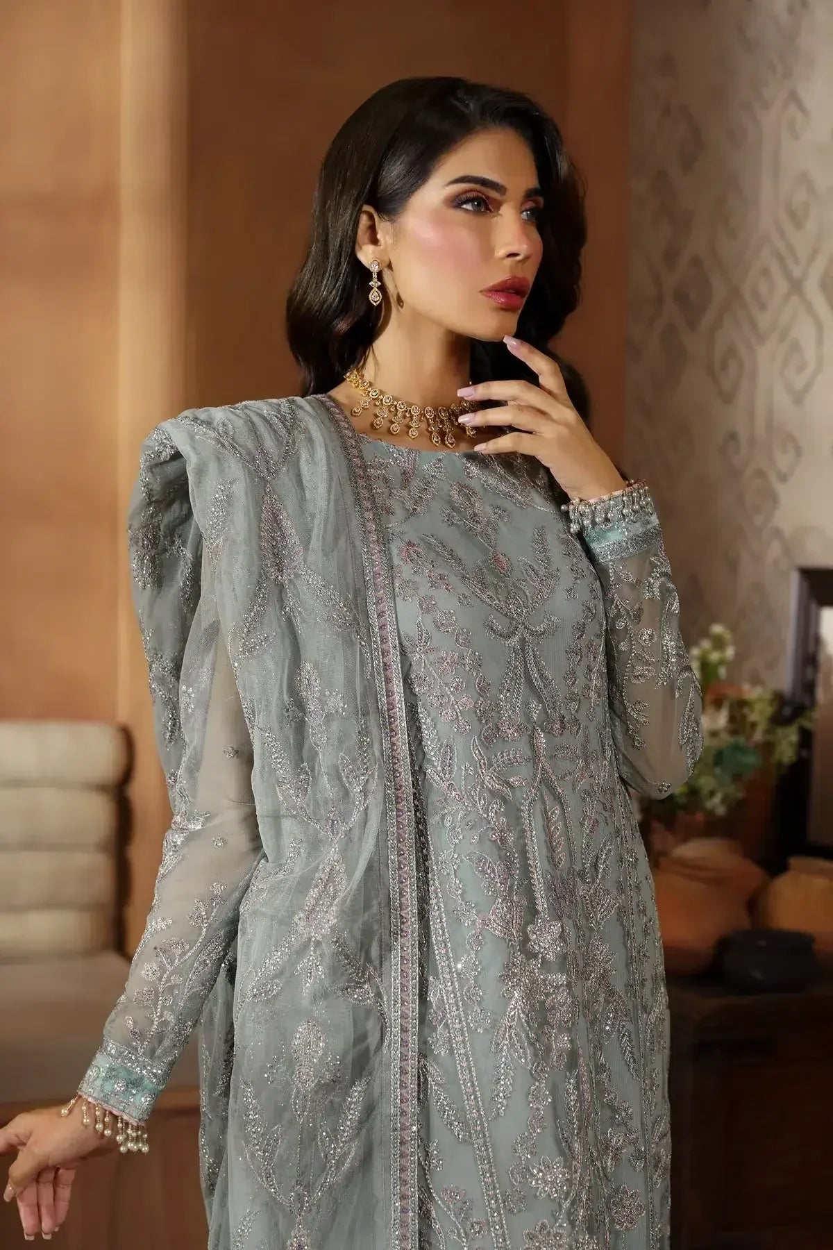 Zarif | Nauroz Festive Formals | ZFN 02 AMROZE -  Zarif Formal - Original Designer Dress - House of Maryam