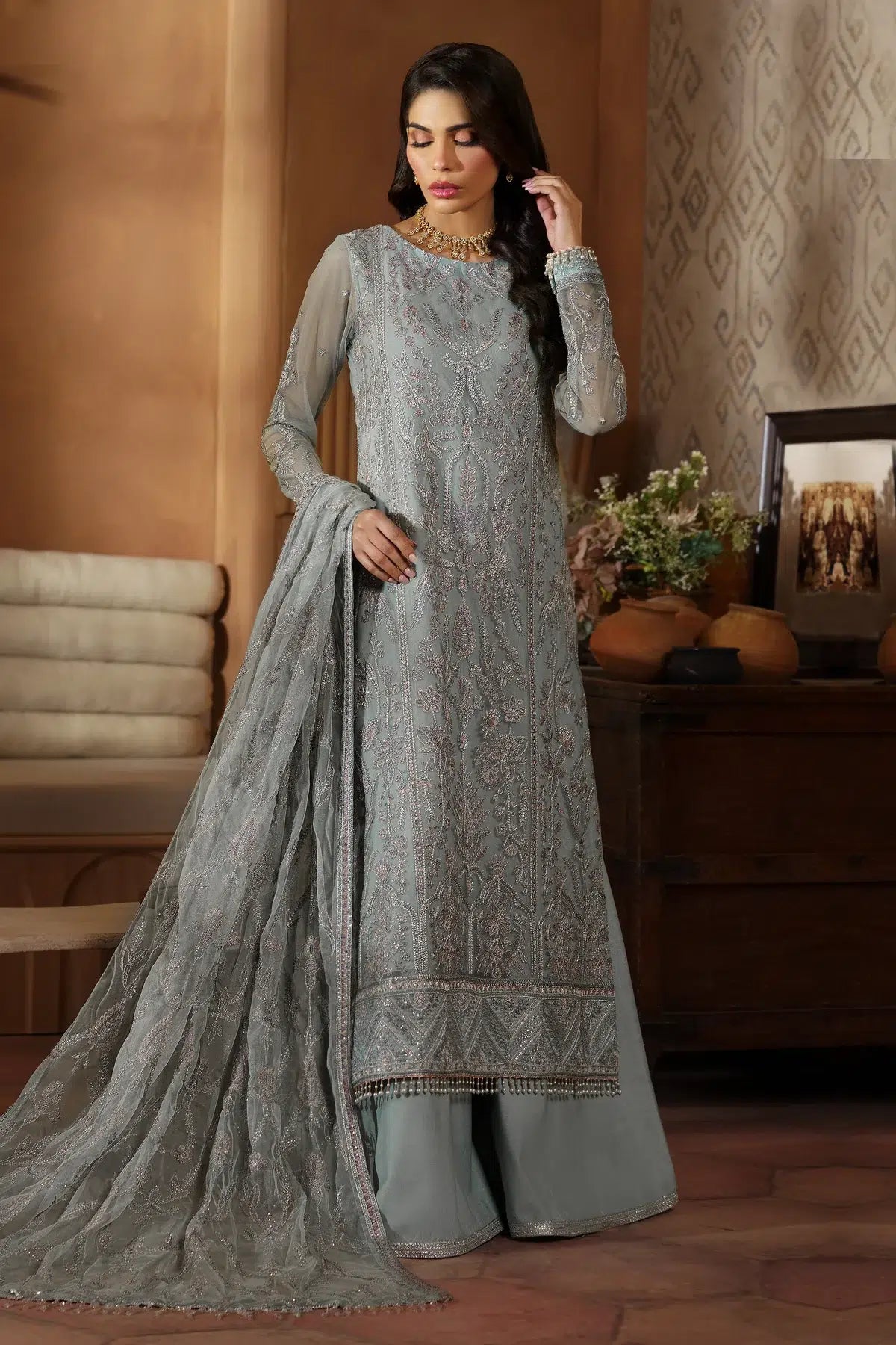 Zarif | Nauroz Festive Formals | ZFN 02 AMROZE -  Zarif Formal - Original Designer Dress - House of Maryam