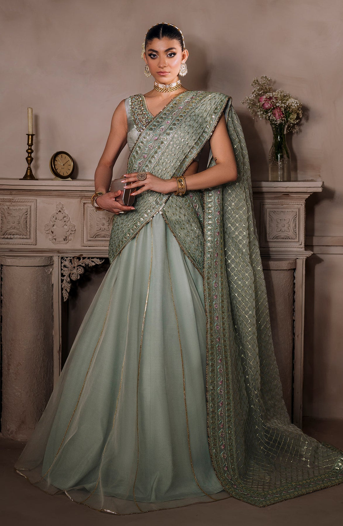 Zevk | Malika Jaan Bridals |  AMEERAN -  Zevk Ladies Clothes - Original Designer Dress - House of Maryam