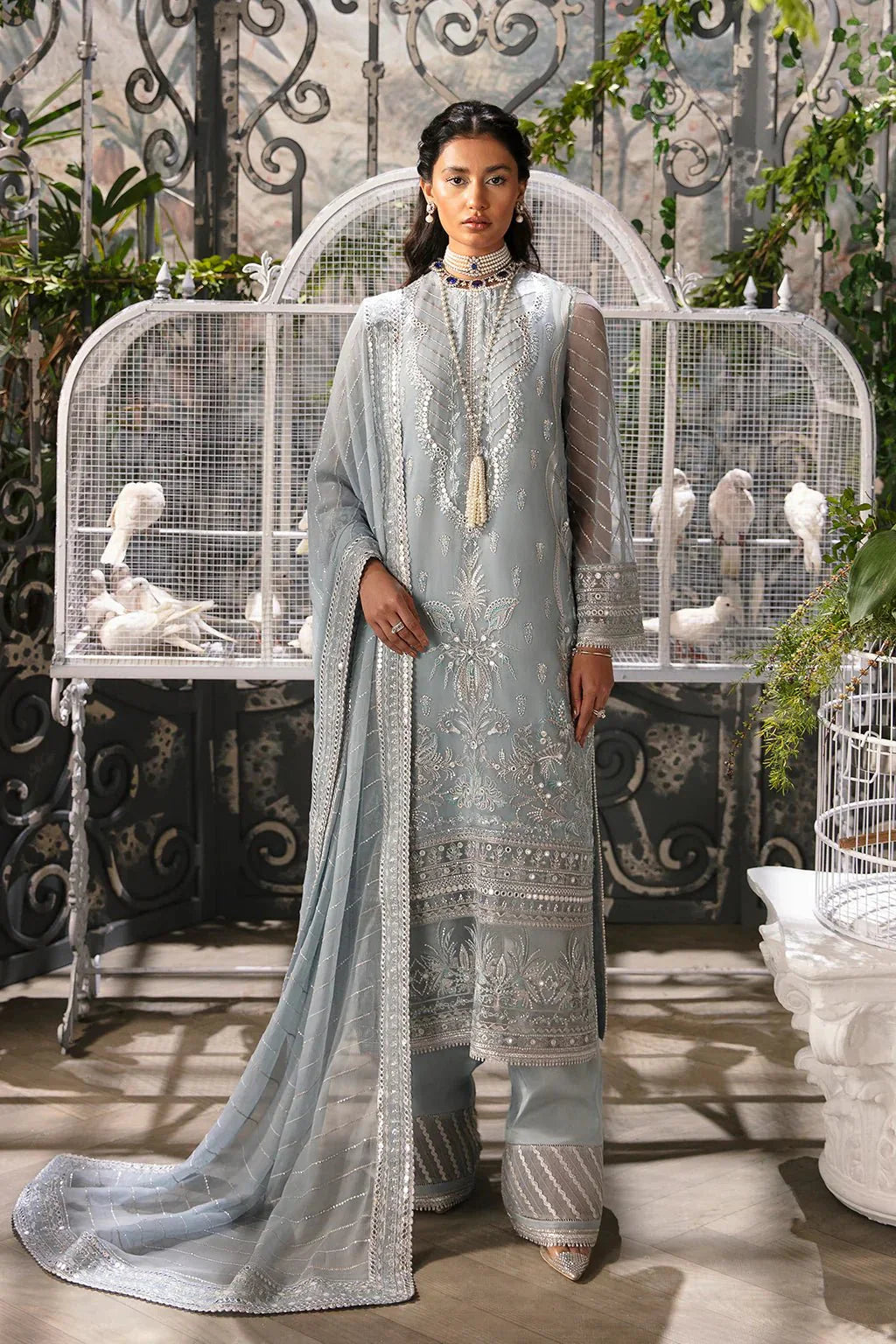 Afrozeh | La Fuchsia 24 | Coraline -  Afrozeh Formal - Original Designer Dress - House of Maryam