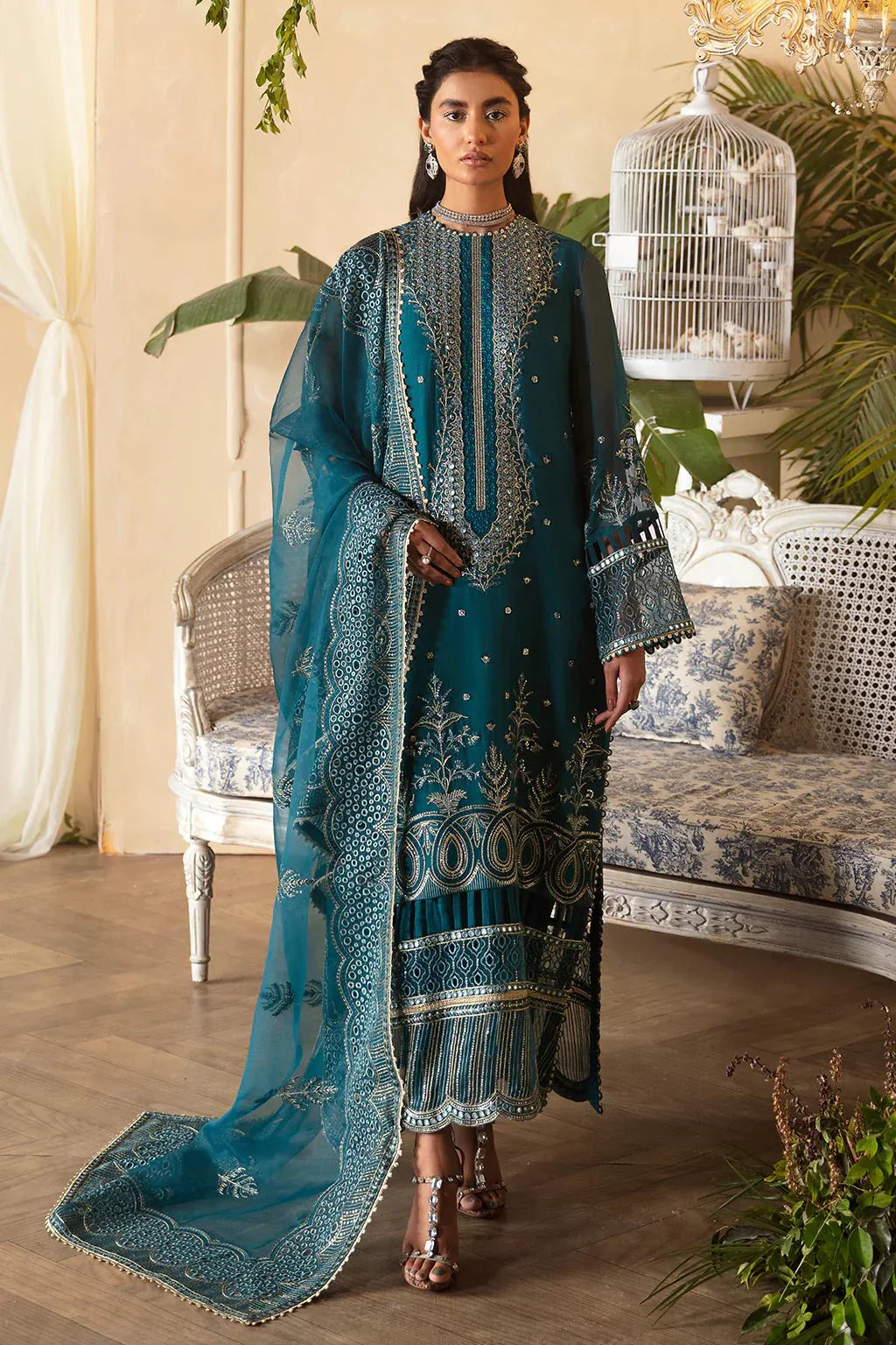 Afrozeh | La Fuchsia 24 | Liana -  Afrozeh Formal - Original Designer Dress - House of Maryam