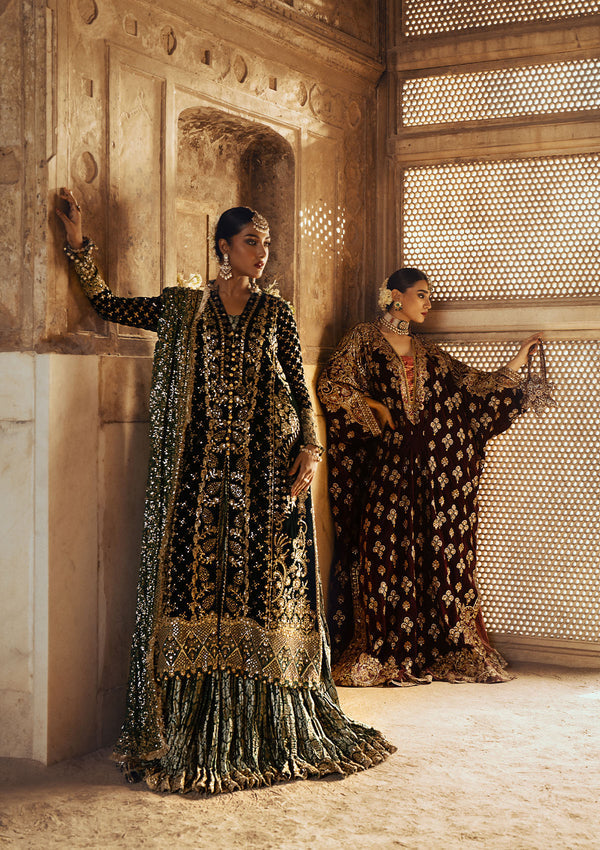 Aik Atelier | Dastoor Velvet 24 | DASTOOR - LOOK 02 -  Aik Atelier Ladies Clothes - Original Designer Dress - House of Maryam