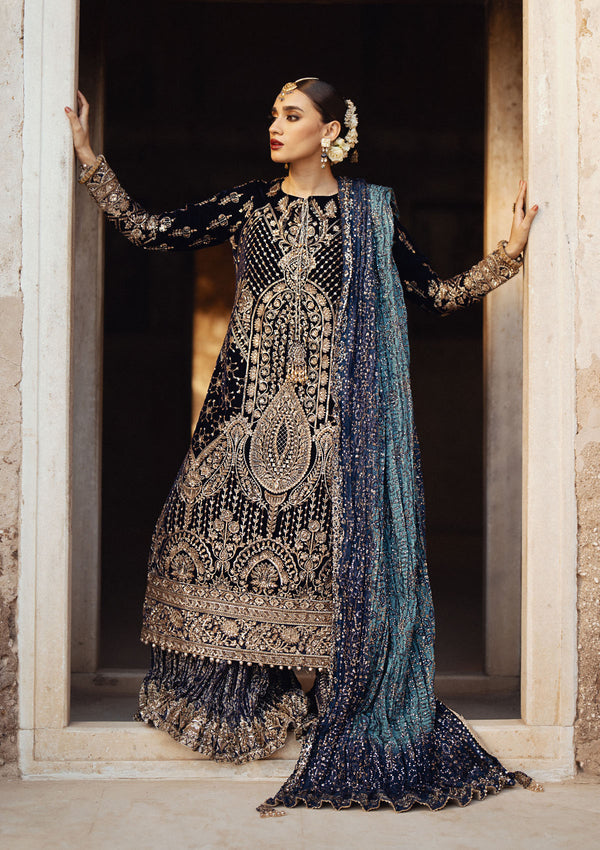 Aik Atelier | Dastoor Velvet 24 | DASTOOR - LOOK 07 -  Aik Atelier Ladies Clothes - Original Designer Dress - House of Maryam