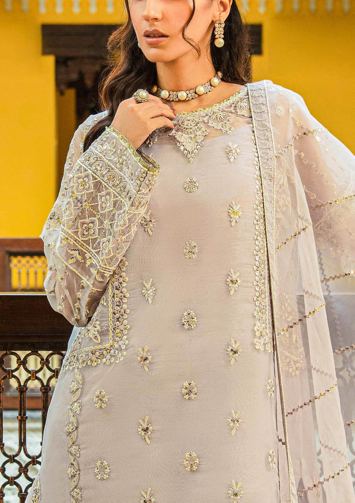 Aik Atelier | Formals Collection | GLOSSIER - LOOK 07 -  Aik Atelier Formal - Original Designer Dress - House of Maryam