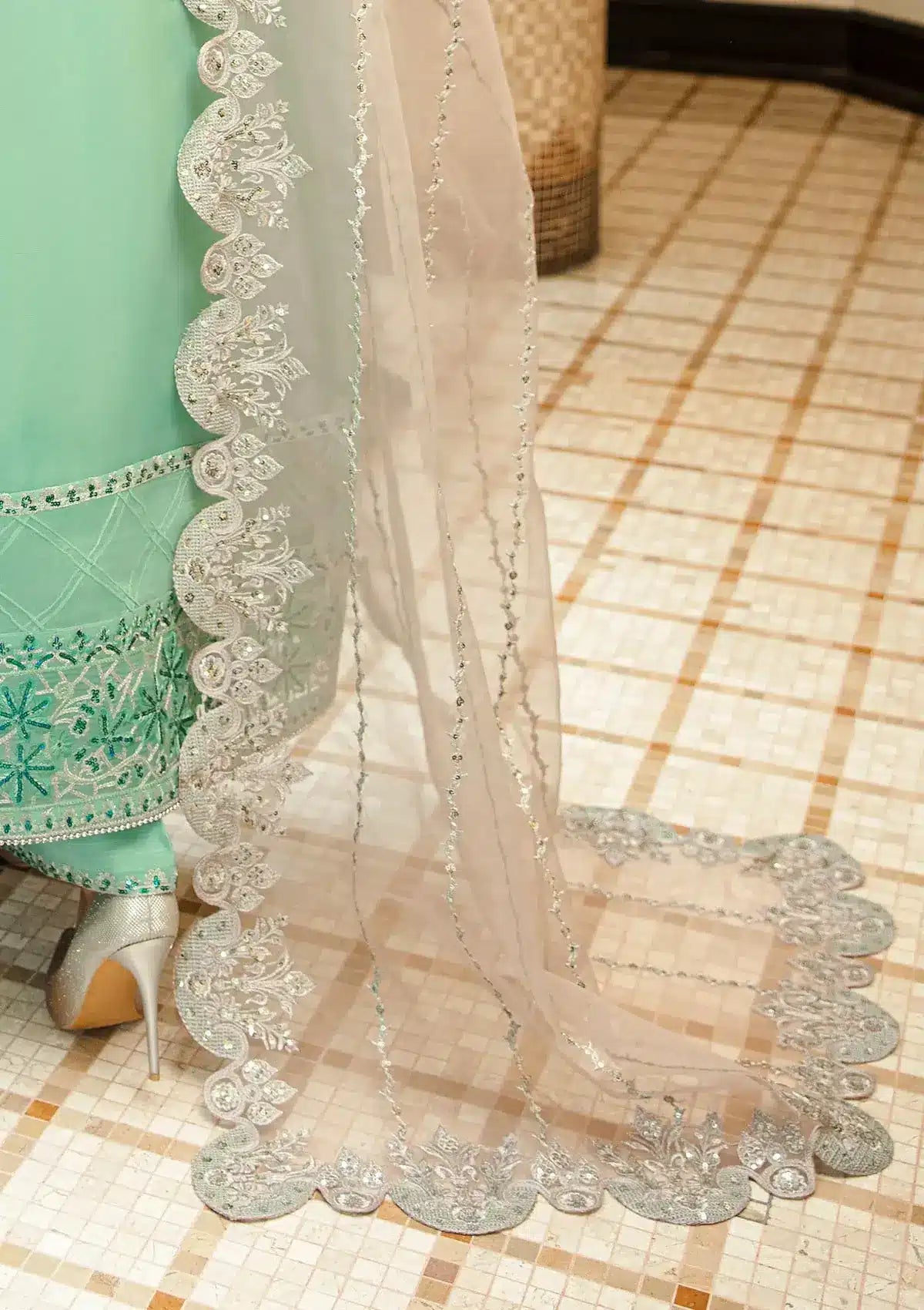 Aik Atelier | Formals Collection | GLOSSIER - LOOK 10 -  Aik Atelier Formal - Original Designer Dress - House of Maryam