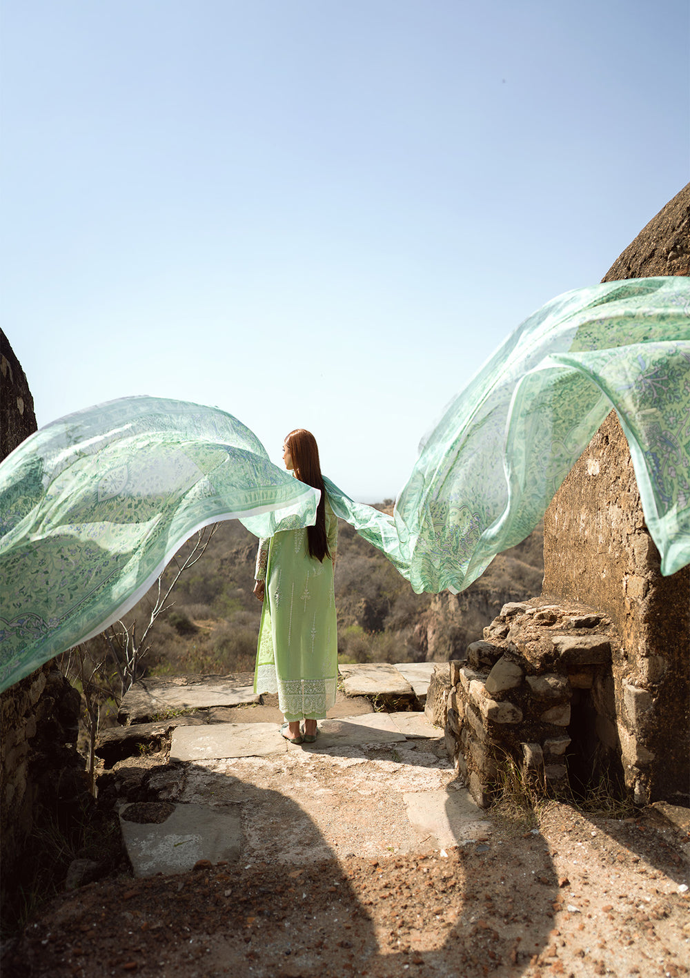 Aik Atelier | Pardes Lawn 24 | LOOK 02 -  Aik Atelier Luxury - Original Designer Dress - House of Maryam