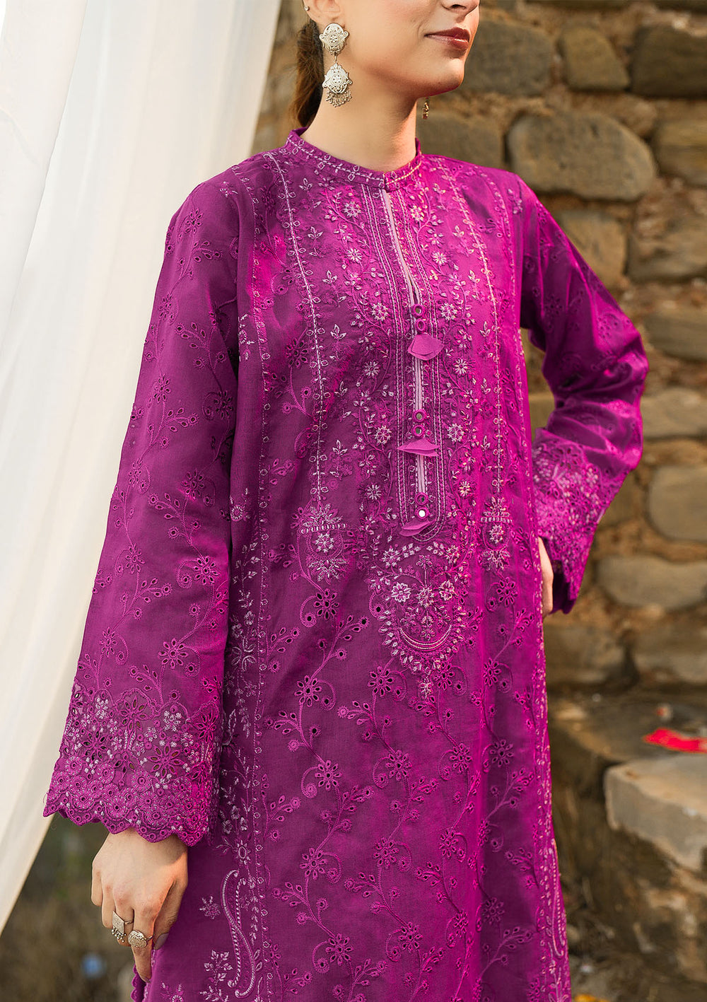 Aik Atelier | Pardes Lawn 24 | LOOK 04 -  Aik Atelier Luxury - Original Designer Dress - House of Maryam