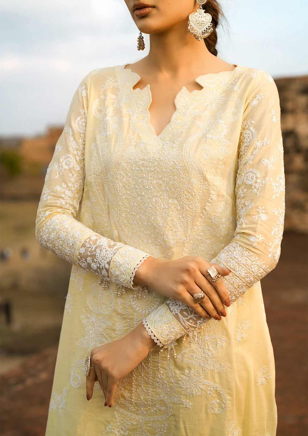 Aik Atelier | Pardes Lawn 24 | LOOK 06 -  Aik Atelier Luxury - Original Designer Dress - House of Maryam