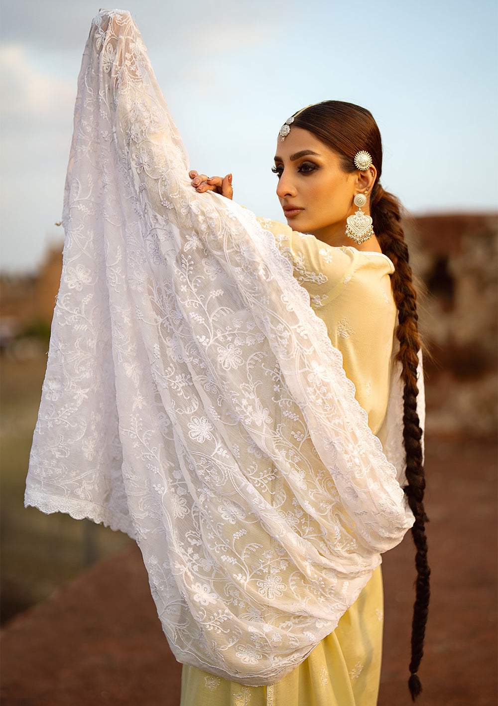 Aik Atelier | Pardes Lawn 24 | LOOK 06 -  Aik Atelier Luxury - Original Designer Dress - House of Maryam