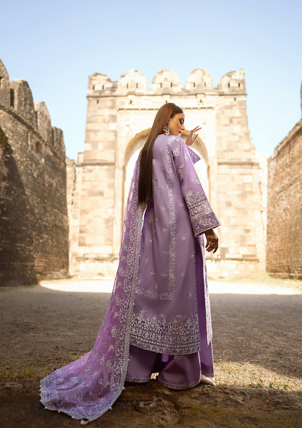 Aik Atelier | Pardes Lawn 24 | LOOK 07 -  Aik Atelier Luxury - Original Designer Dress - House of Maryam