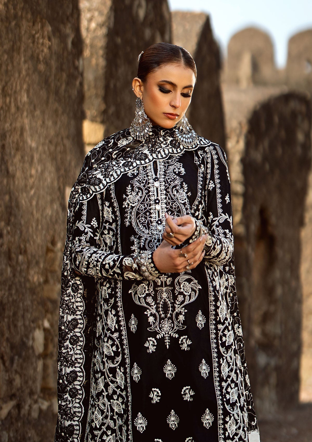 Aik Atelier | Pardes Lawn 24 | LOOK 08 -  Aik Atelier Luxury - Original Designer Dress - House of Maryam
