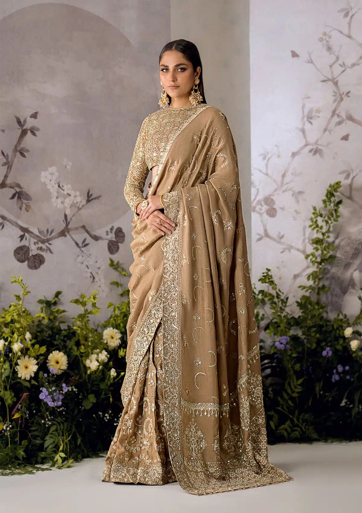 Aik Atelier | The Sari Edit | 02 -  Aik Atelier Formal - Original Designer Dress - House of Maryam