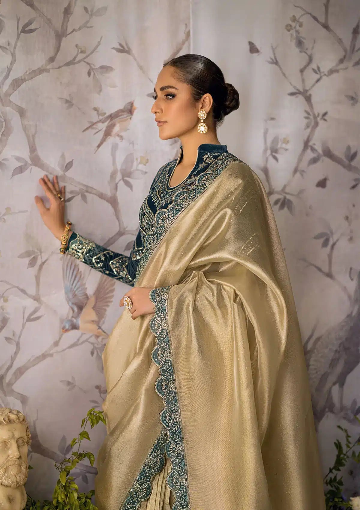 Aik Atelier | The Sari Edit | 04 -  Aik Atelier Formal - Original Designer Dress - House of Maryam