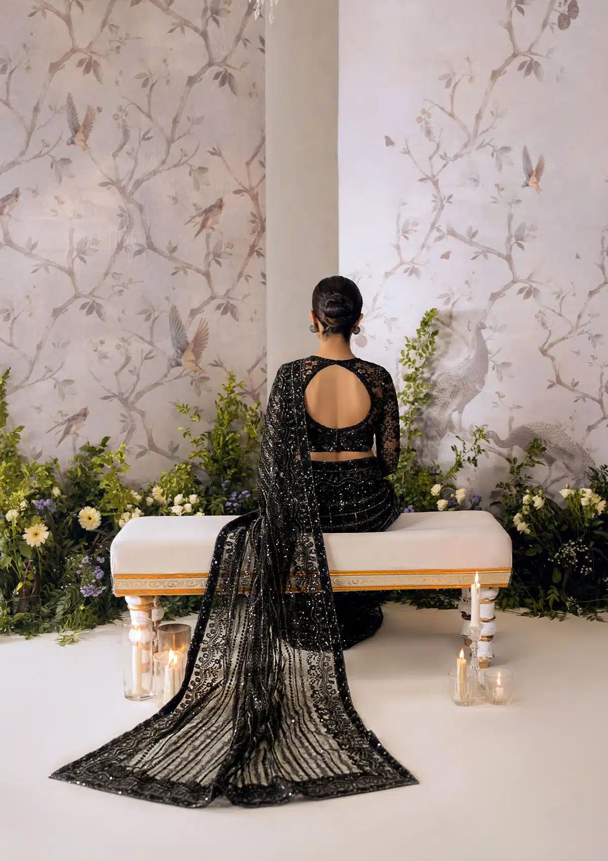 Aik Atelier | The Sari Edit | 05 -  Aik Atelier Formal - Original Designer Dress - House of Maryam