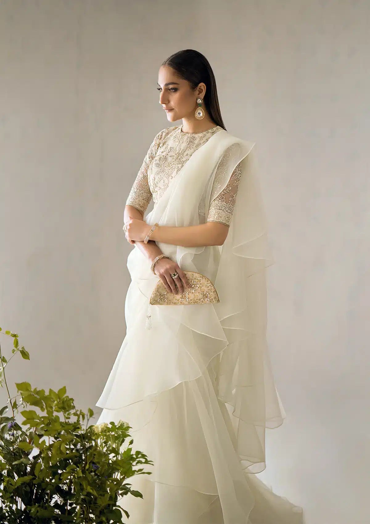 Aik Atelier | The Sari Edit | 07 -  Aik Atelier Formal - Original Designer Dress - House of Maryam