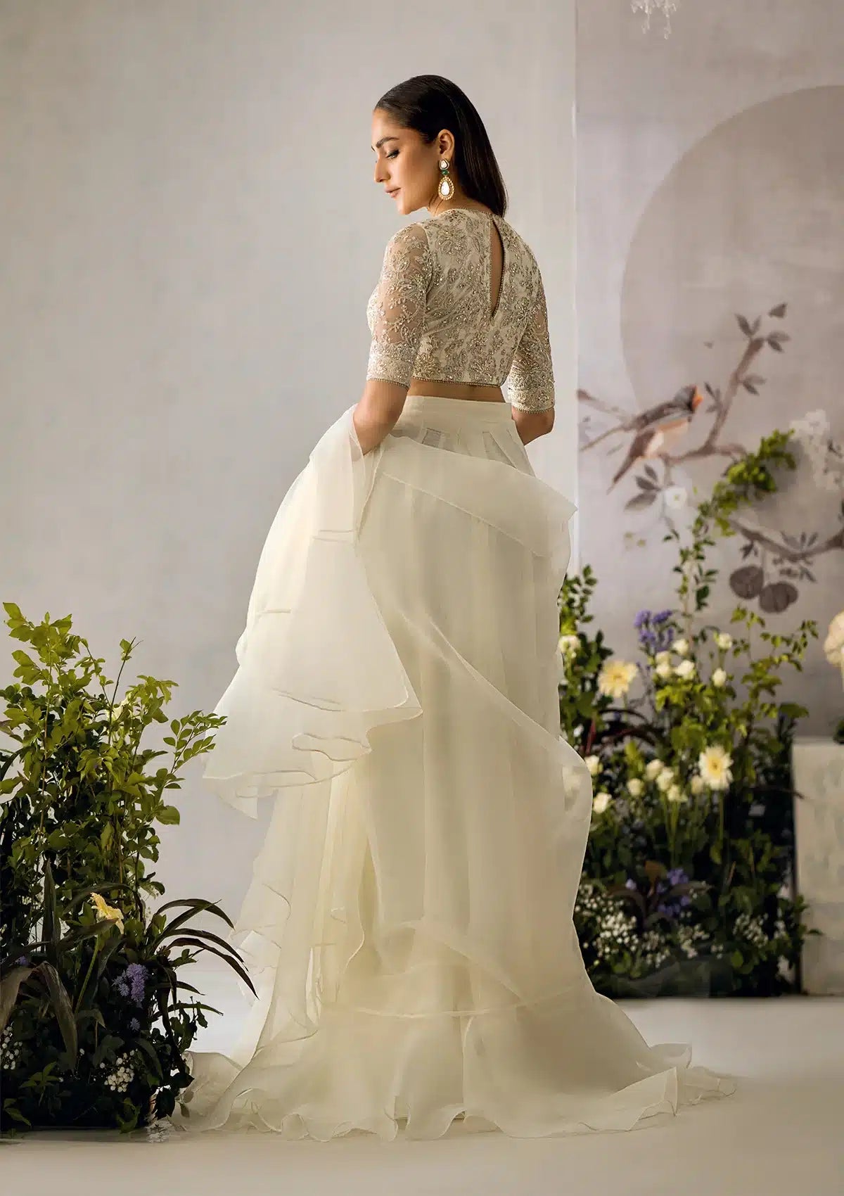 Aik Atelier | The Sari Edit | 07 -  Aik Atelier Formal - Original Designer Dress - House of Maryam