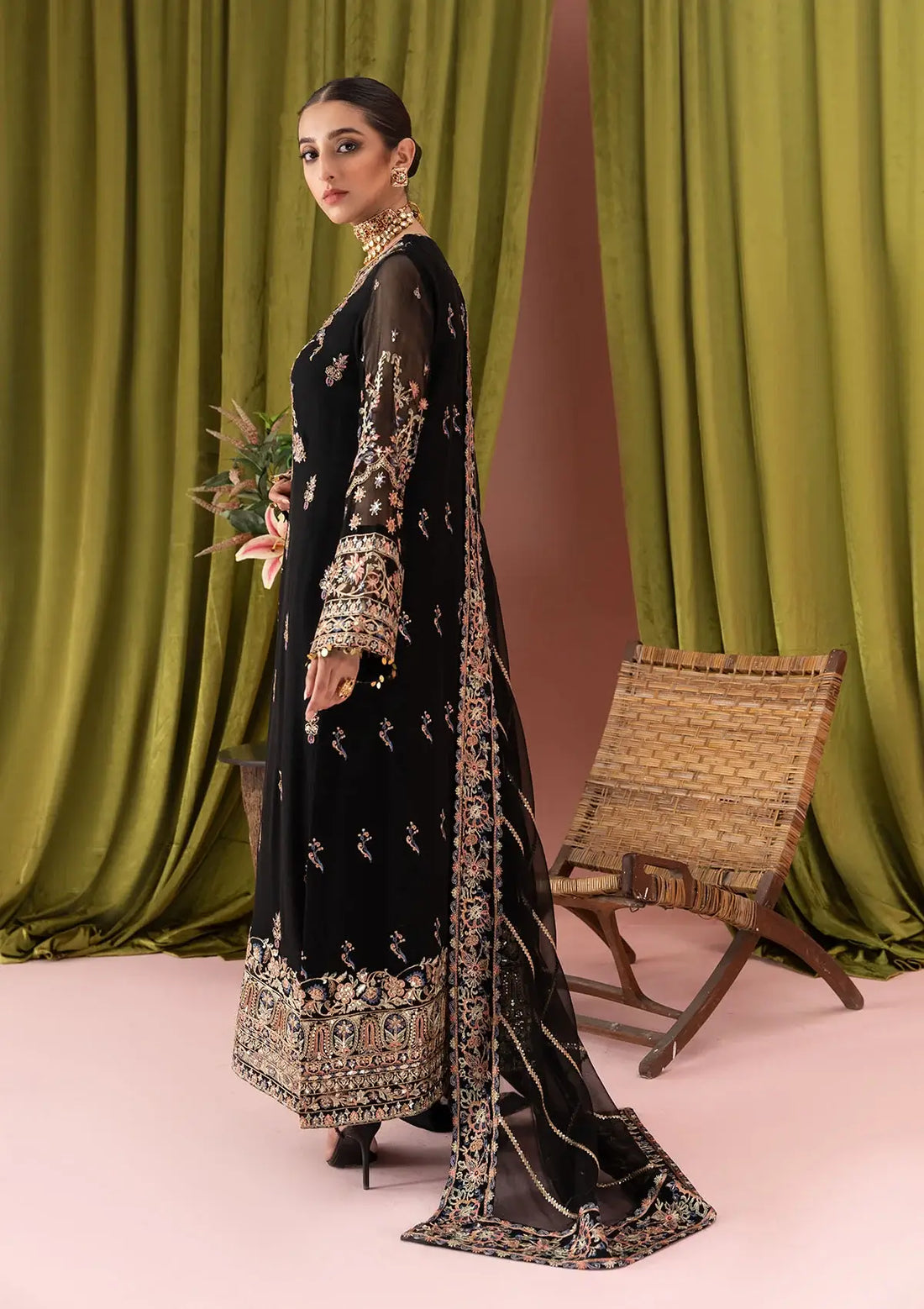 Aik Atelier | Formals Collection | LOOK 06 -  Aik Atelier Formal - Original Designer Dress - House of Maryam